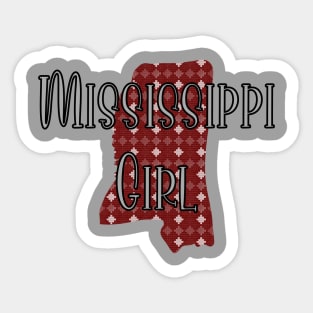 Mississippi Girl Sticker